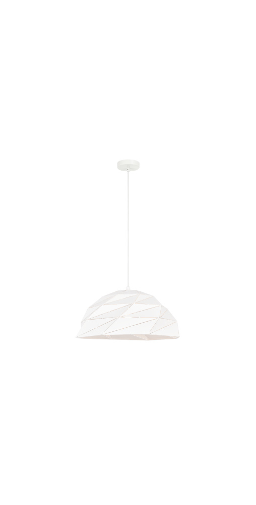 Riku 18" Pendant - White