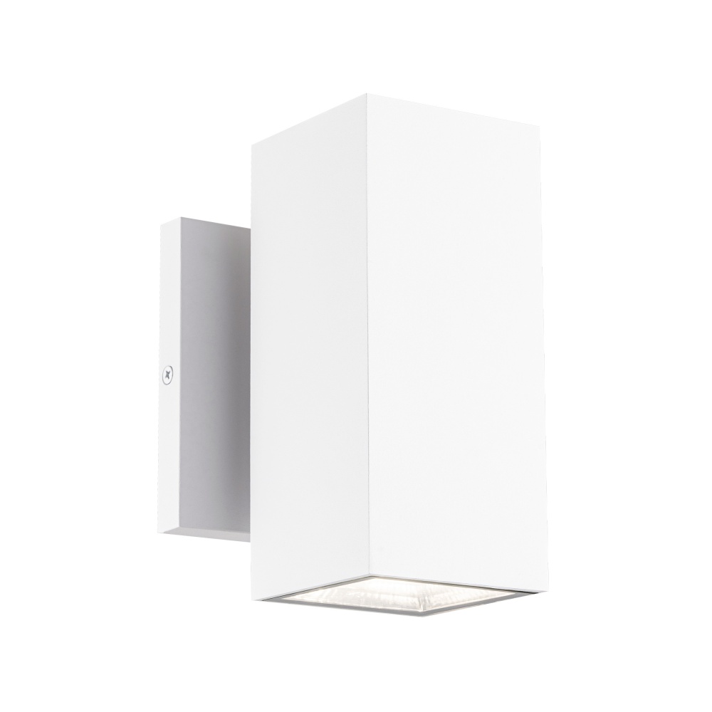 Kubular Matte White Wall Sconce