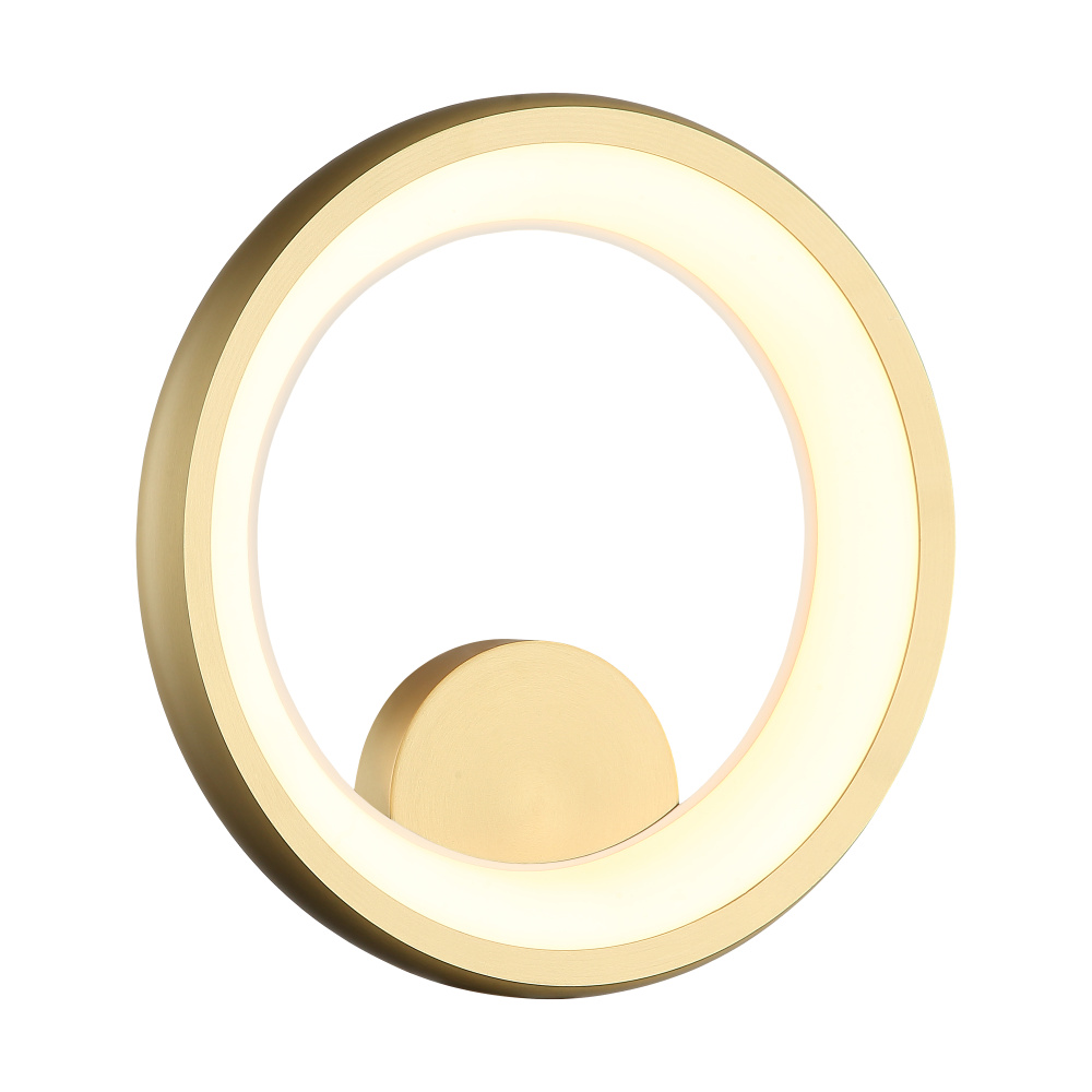 Maverick Brushed Gold Wall Sconce