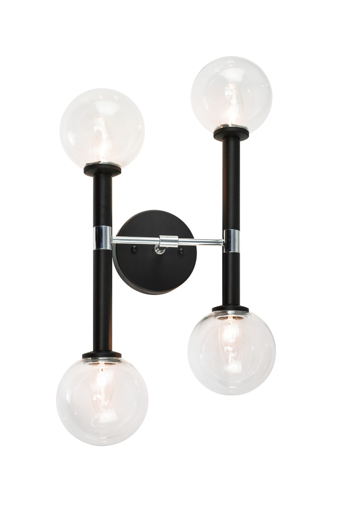 Stellar Black Wall Sconce
