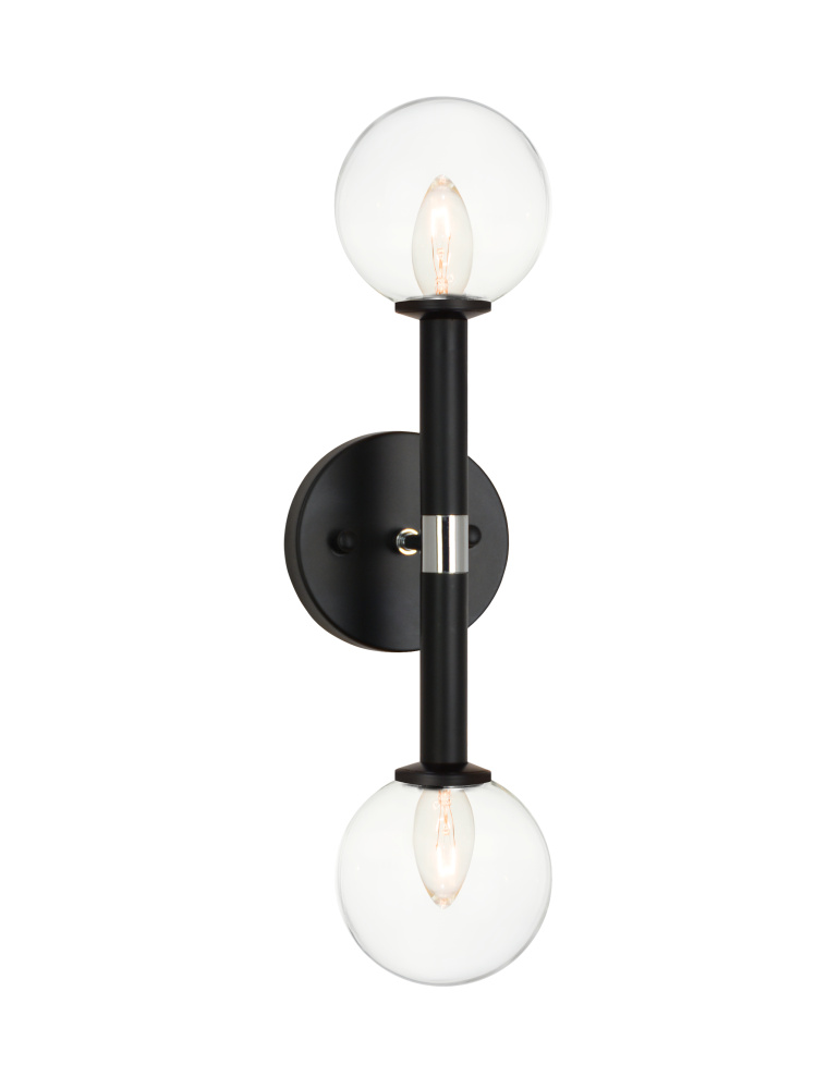 Stellar Black Wall Sconce