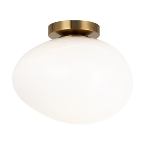Melotte Aged Gold Brass Wall Sconce / Ceiling Mount