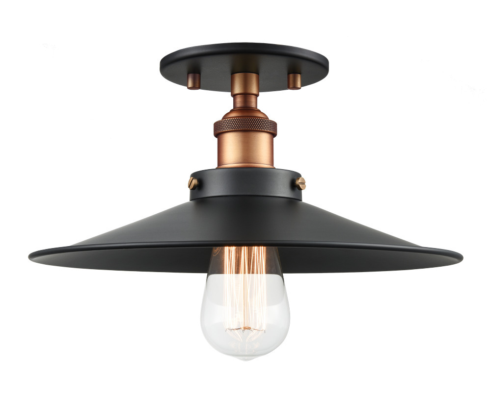 Bulstrode's Workshop Aged Gold Brass Ceiling Mount