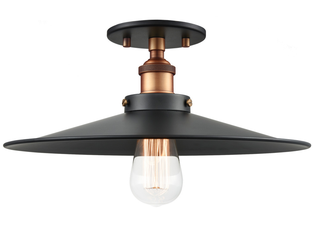 Bulstrode's Workshop Aged Gold Brass Ceiling Mount
