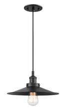 Matteo Lighting C46112BKBK - Bulstrode's Workshop Black Pendant