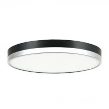 Matteo Lighting M15302BKCH - Tone Flush Mount