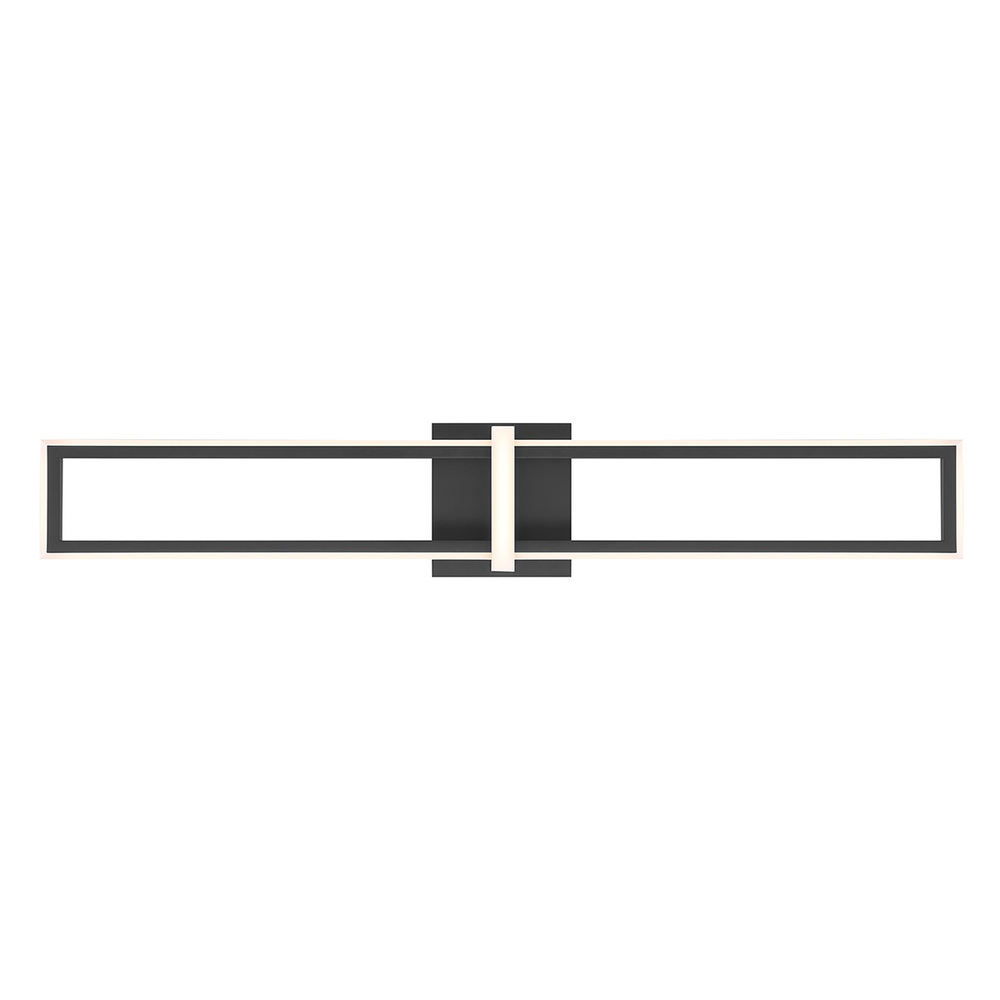 Bordo 1 Light 35.5" Sconce in Black