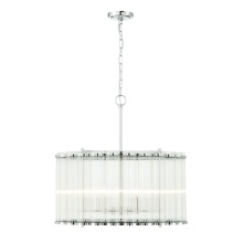 Eurofase 47239-029 - Glasbury 24" Pendant In Nickel