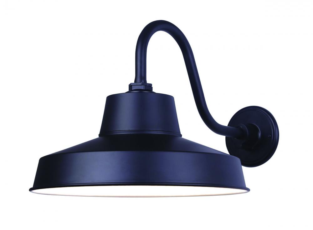LED Barn Light, Acrylic, 39W LED  2400 Lumens, 3000K Color Temp