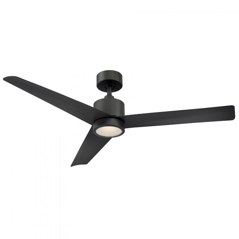 Lotus 54" DC Bronze 13W LED Remote Incl. *Outdoor Rated*