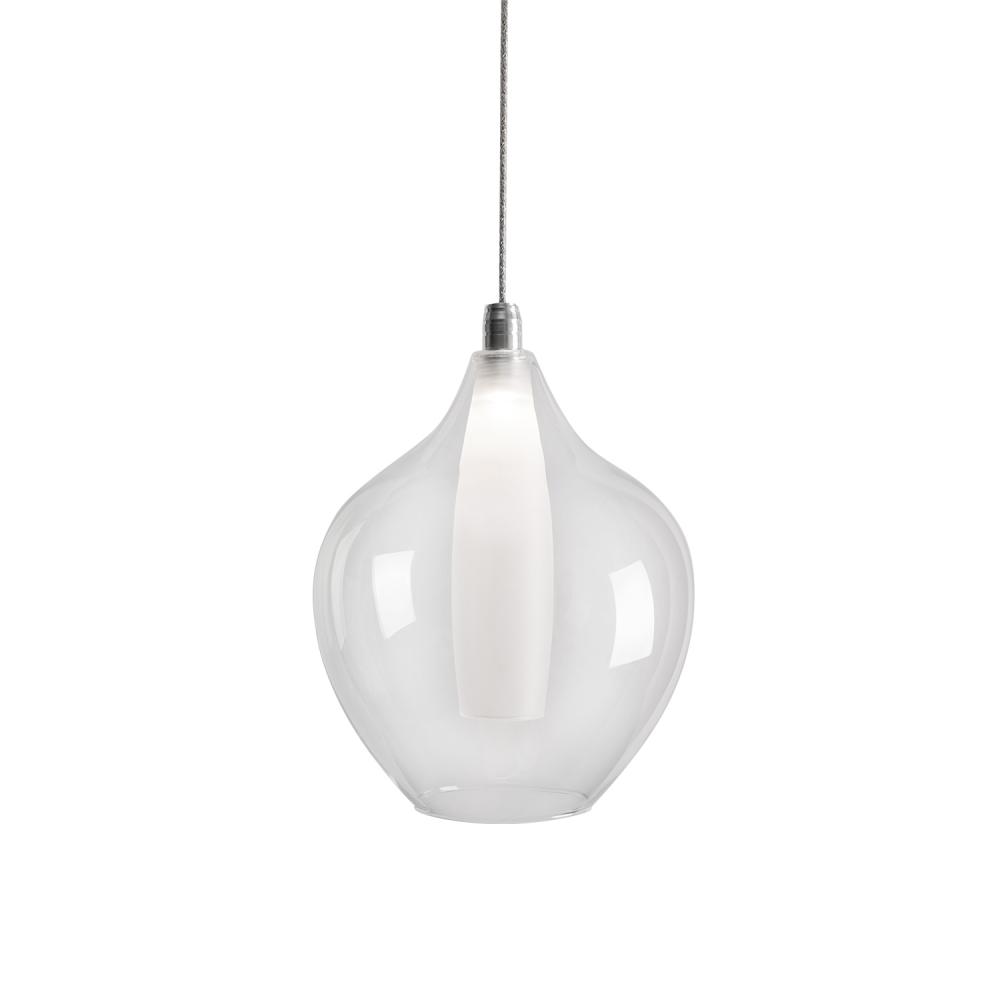 Single LED Pendant with Round Drop 170 LMS 3000K