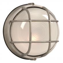 Galaxy Lighting L305012SA007A2 - LED Outdoor Cast Aluminum Marine Light with Guard
